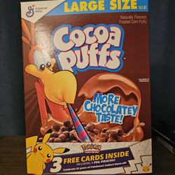 Pokémon Cocoa Puffs / Cinnamon Toast Crunch