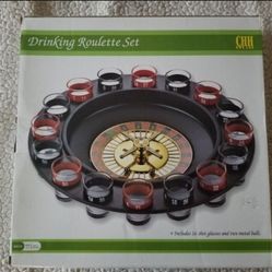 Roulette Wheel Drinking Game New In Box 