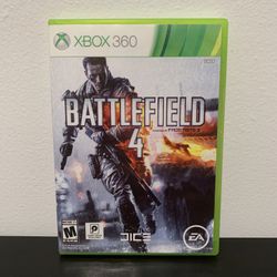 Battlefield 4 - Xbox 360 - Great Condition - Complete - Video Game