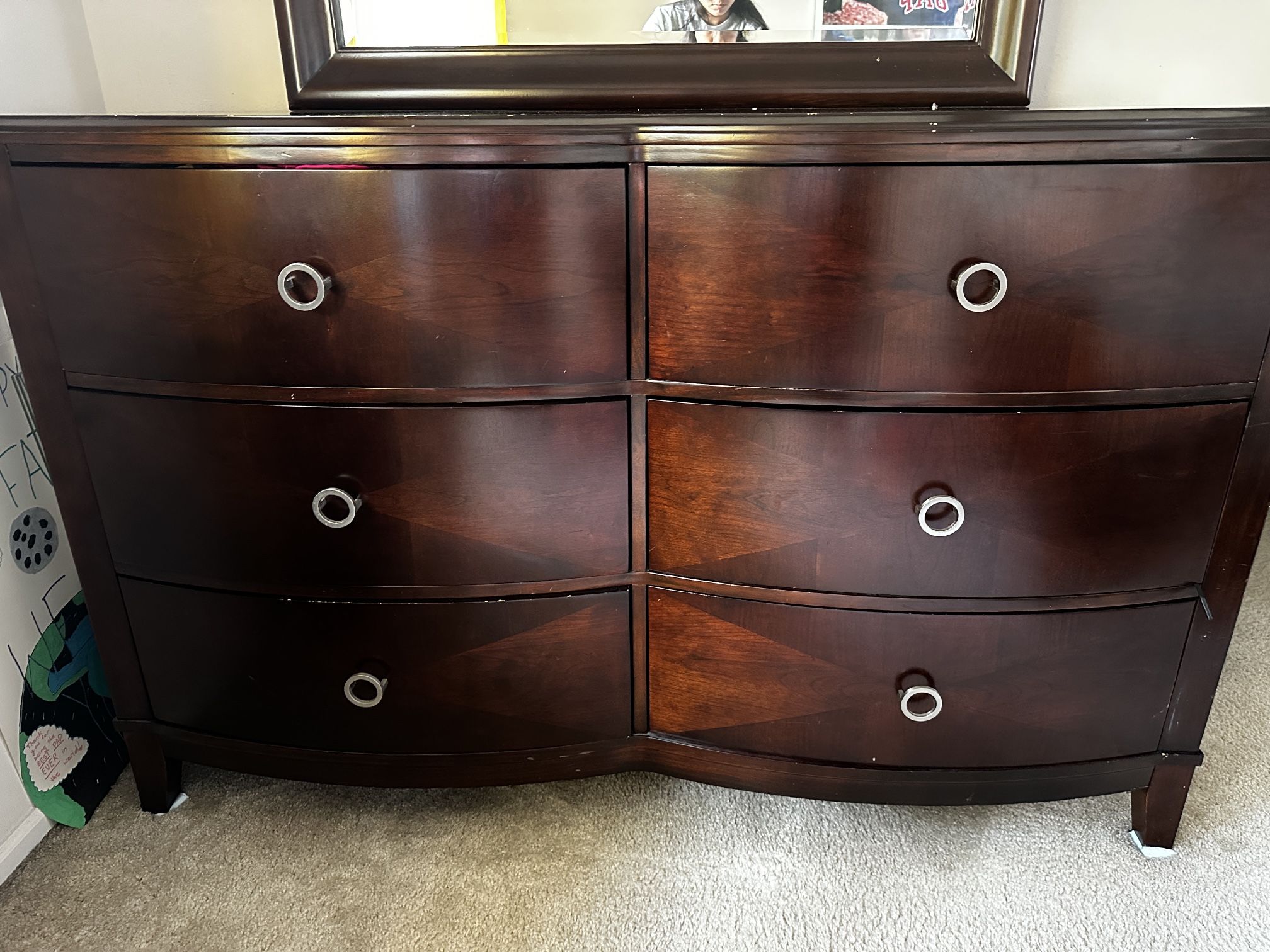 Dresser With Mirror For Sale!