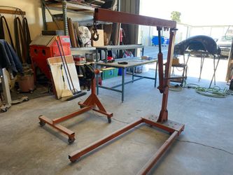 Engine hoist and engine stand
