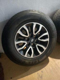 4 rines con gomas para f 150 u otra camioneta