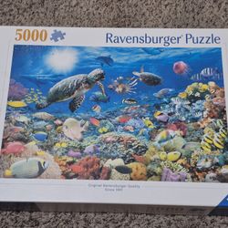 5000 Ravensburger Puzzle Underwater tranquility