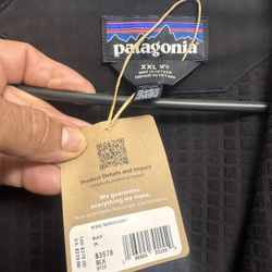 Patagonia Xxl jacket.  and beanie