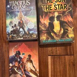 Magnus Chase, The Red Pyramid, and The Sun and The Star