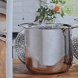 OLLA TAMALERA DE 25 QT CLÁSICA DE ACERO INOXIDABLE PRINCESS HOUSE ⚘️