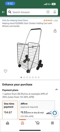 Stair Climbing Basket