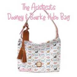 Disney The Aristocats Dooney & Bourke 2022 Ann Shen Hobo Bag NWT