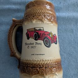 German Ceramic Stein & Bavarian Corkscrew