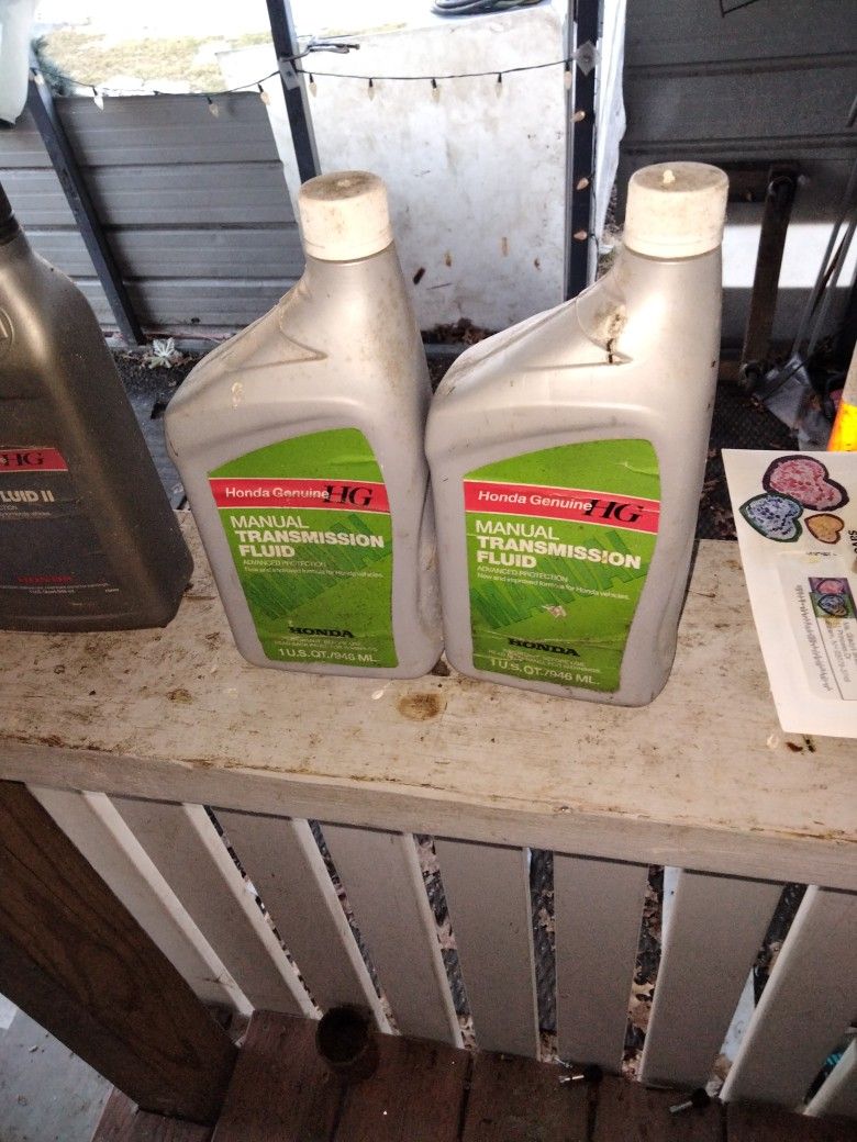 Honda Manual Transmission Fluid 2 Quarts $15