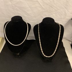 Vintage Sterling Silver 925 And Sterling Silver Omega 925