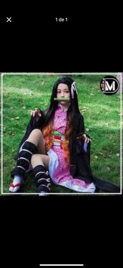 Nezuko Kamado Cosplay Costume For Women