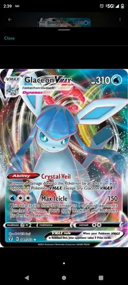 evolving skies Glaceon           pokemon tcg