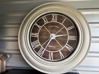 Chateau Grand Bordeaux Large Wall Clock