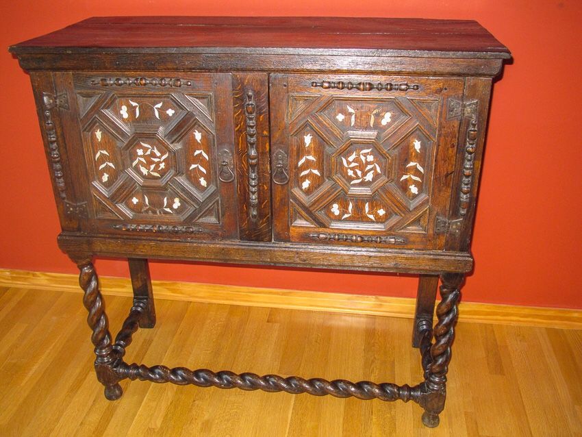 Antique Oak Cabinet