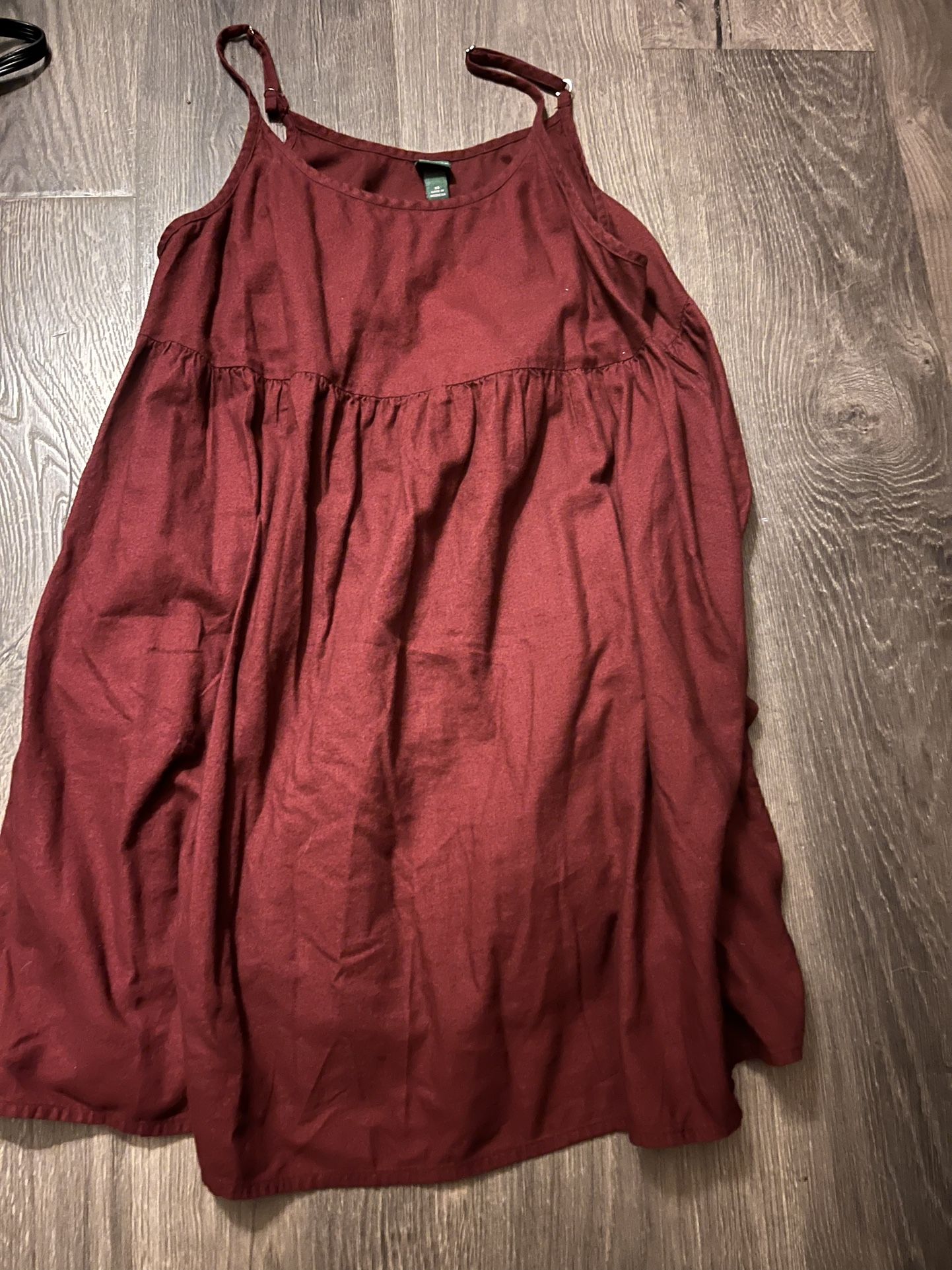Wild Fable Dress Xsmall Burgundy Sundress