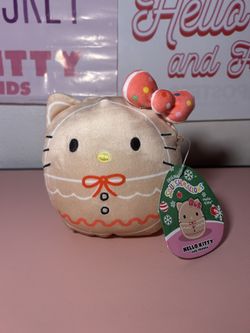 Hello Kitty Gingerbread squishmallow 6.5”