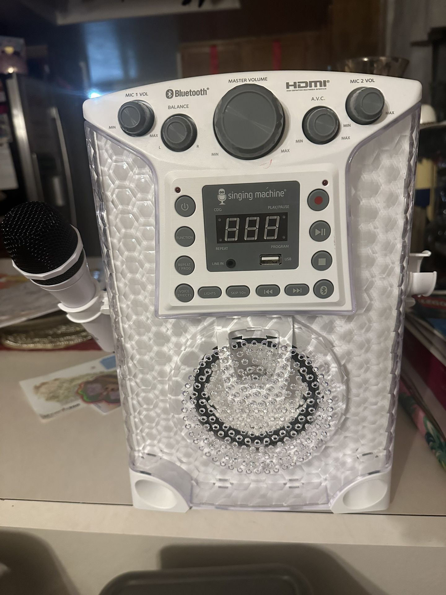 Light Up Singing Machine Karaoke