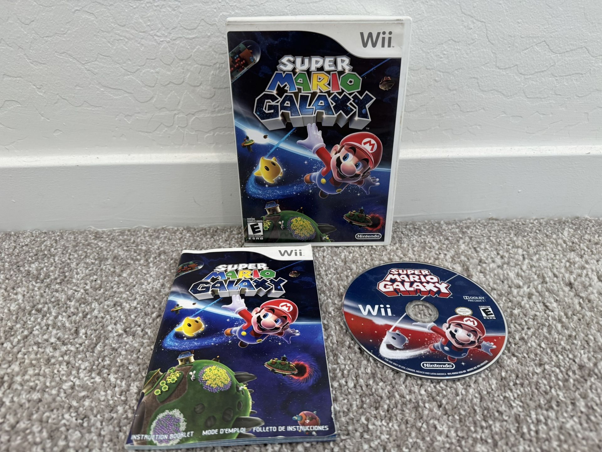 Super Mario Galaxy For Nintendo Wii