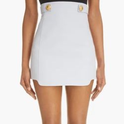 Balmain Wool Skirt 