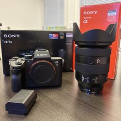 Sony A7 III + Sony 24-105mm f/4 G OSS Lens — Creator Bundle (Like New)