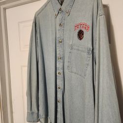 Peters Indians Denim Shirt