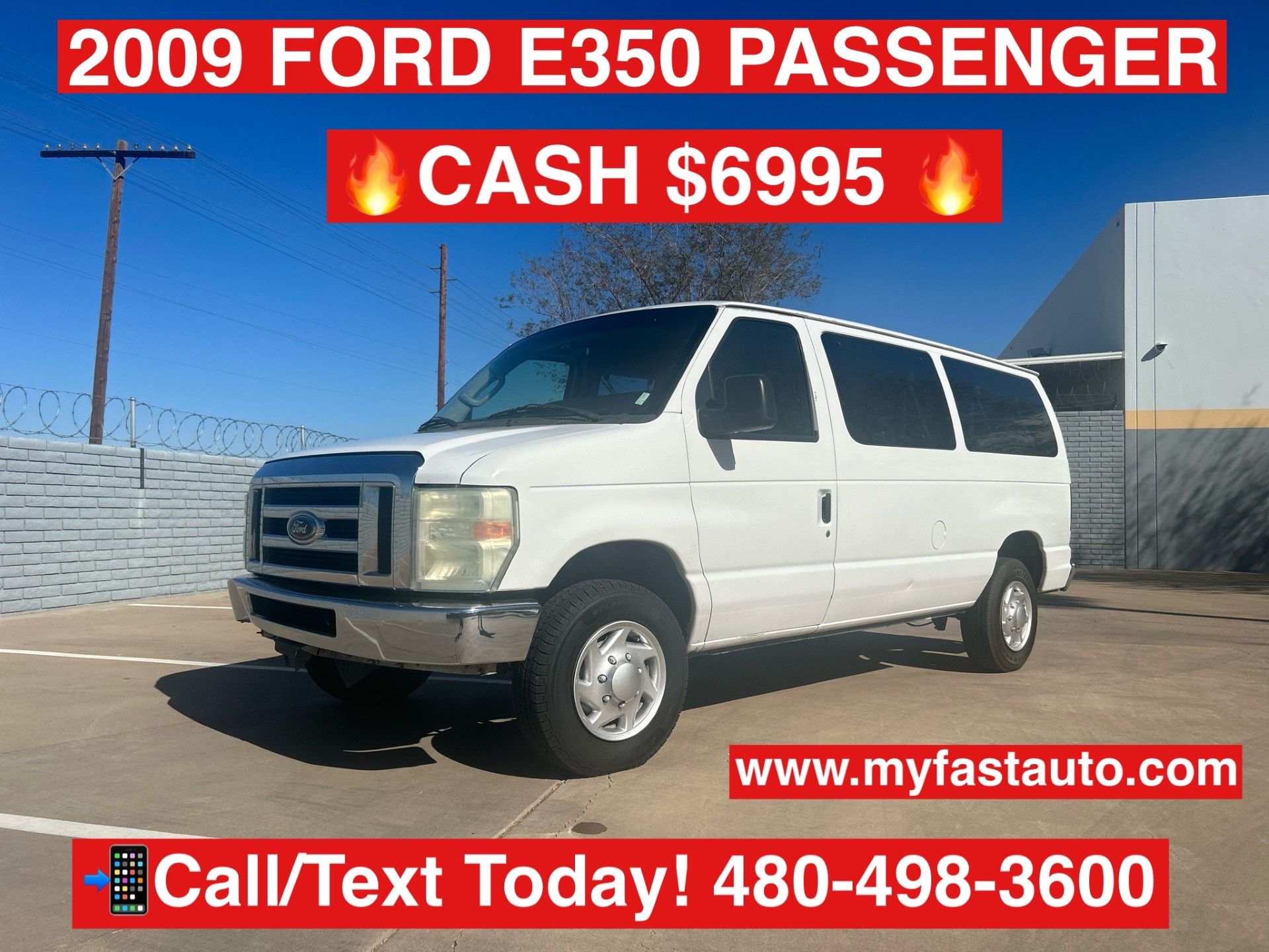 2009 Ford E350 Super Duty Passenger Van
