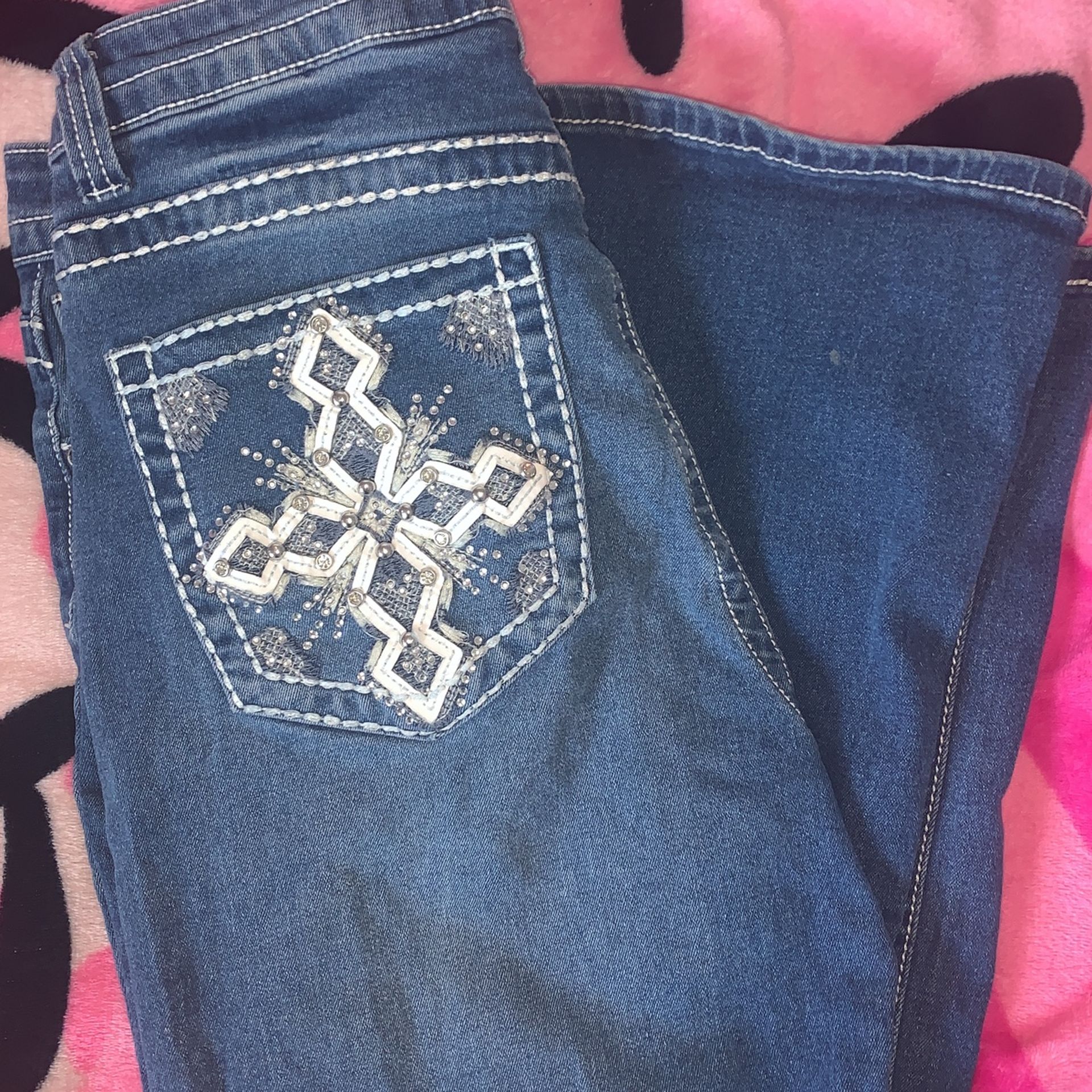 Flare Bling Jeans