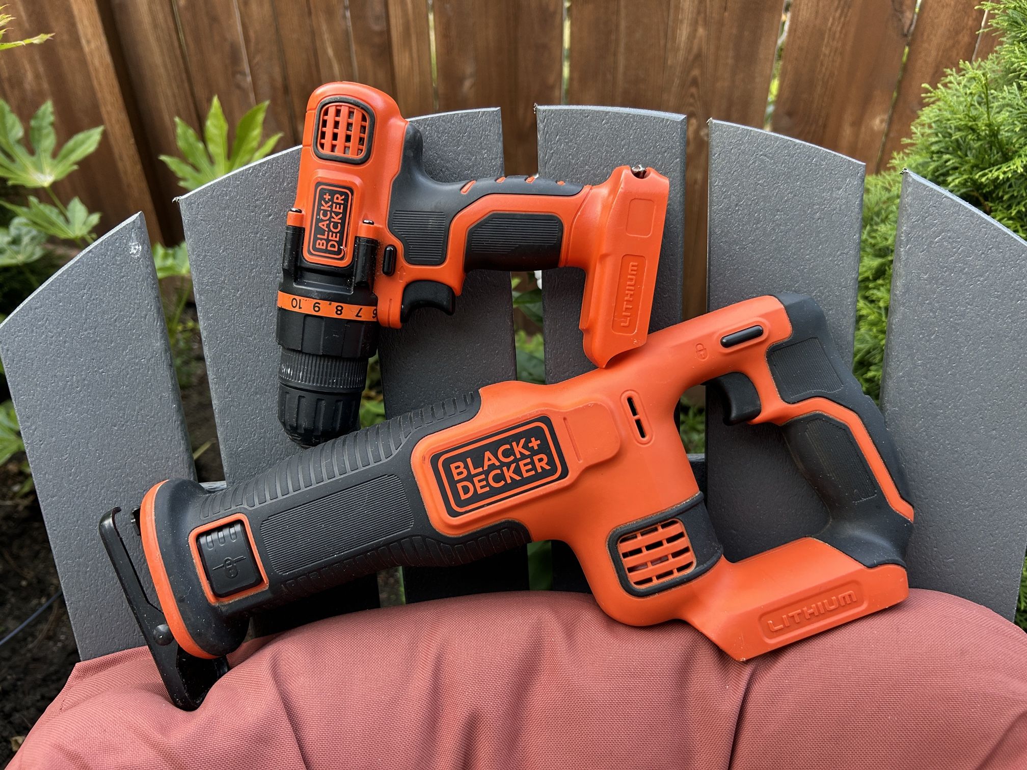 Cordless Reciprocate Saw And Drill Set