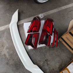 TAIL LIGHTS AND REFLECTORS  W/ SPOILP