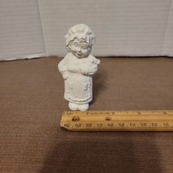 Bisque Ready-to-paint Mrs. Santa Claus, 3.5 Inches Tall
