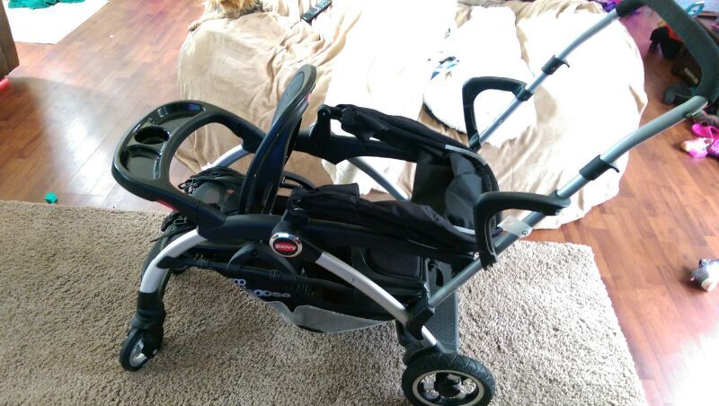 JOOVY Ergo Caboose double stroller. Model 429