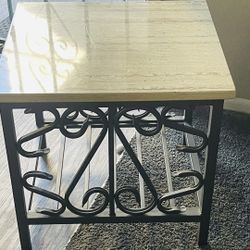 Side Table Metal Slightly Heavy 