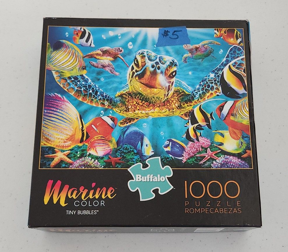 Tiny Bubbles 1000 Piece Jigsaw Puzzle