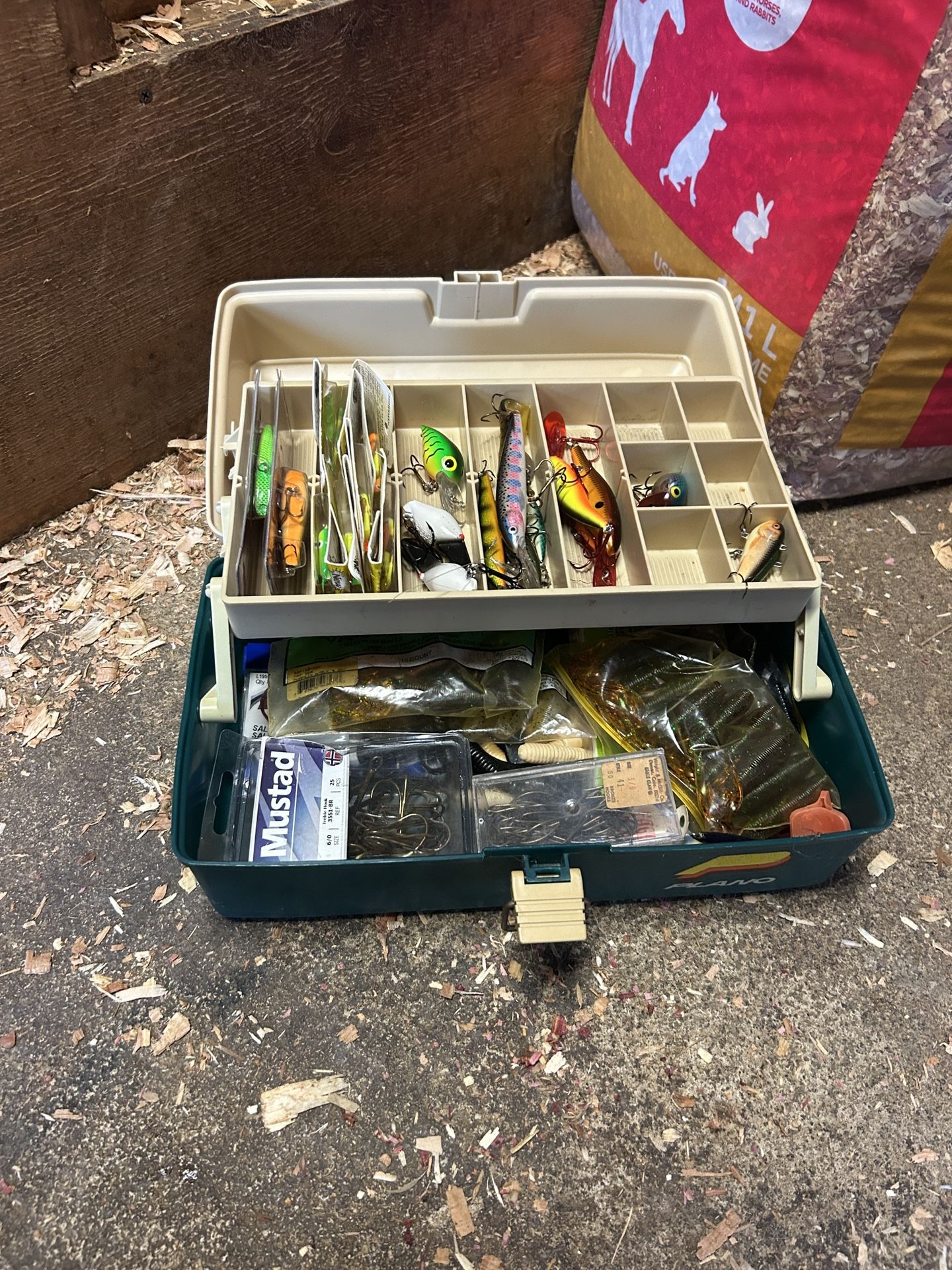 Fishing Box Full Of Gear