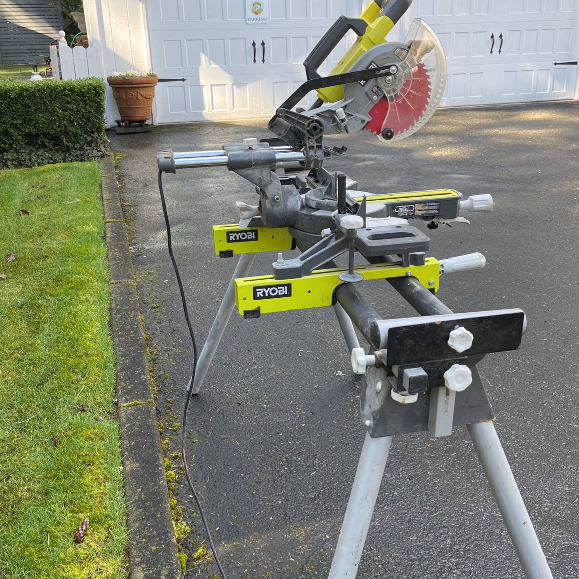 Ryobi Miter Saw With Stand for Sale in Gig Harbor, WA OfferUp