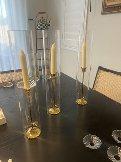 18in Glass Hurricanes