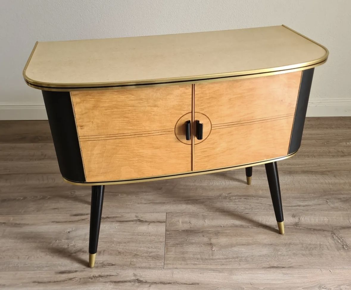 Mid century Retro MCM 1950s Small Cabinet