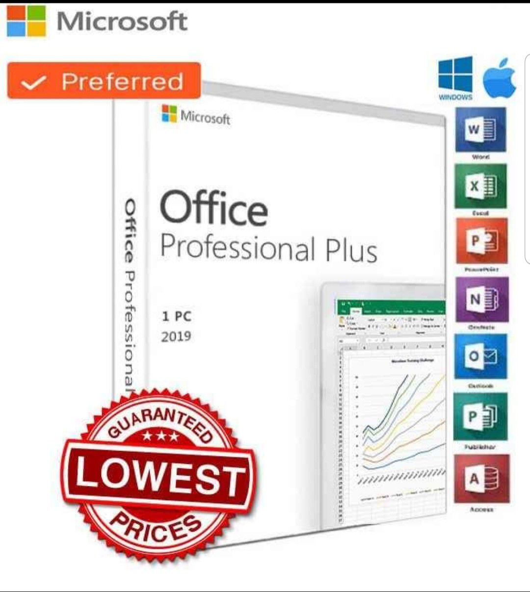 Microsoft office pro plus 2019...installing