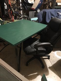 Desk and chair or table with 4 chairs