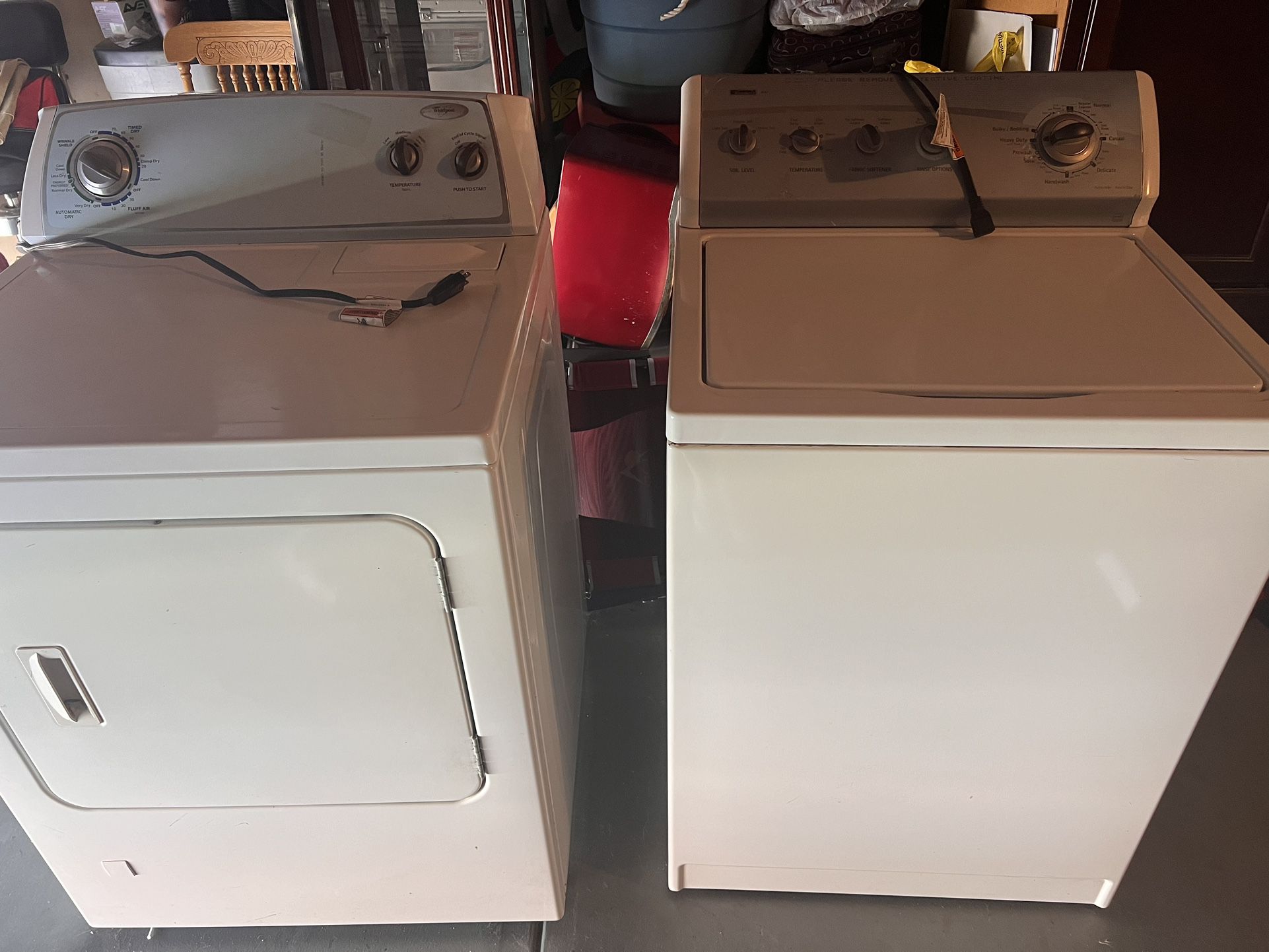Whirlpool Washer And Drier Set 