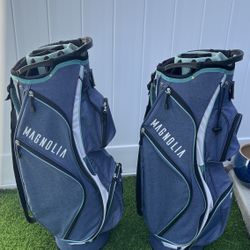 Wilson Women's Magnolia Cart Golf Bag With Rain Cover / 14 Way Divider