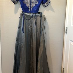 Two piece Indian dress (Lehenga Choli)