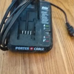 Porter Cable 20 Volt Lithium Battery Charger 