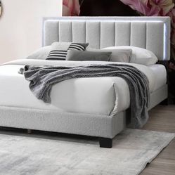 Queen Size Led Light W Ortho Mattress 