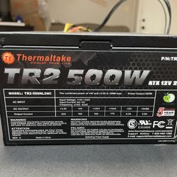 gaming power supply Thermaltake Tech TR2 500W Power Supply TR2-500NL2NC