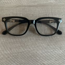 BLACK AND SILVER GLASSES