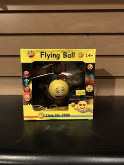 Emoji flying ball