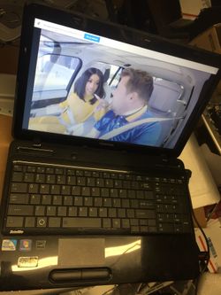 Toshiba satellite L655, intel Pentium 2ghz 4gb 320gb won 10