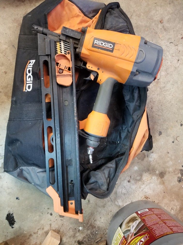 RIDGID Framing Nail Gun for Sale in Newport News, VA OfferUp